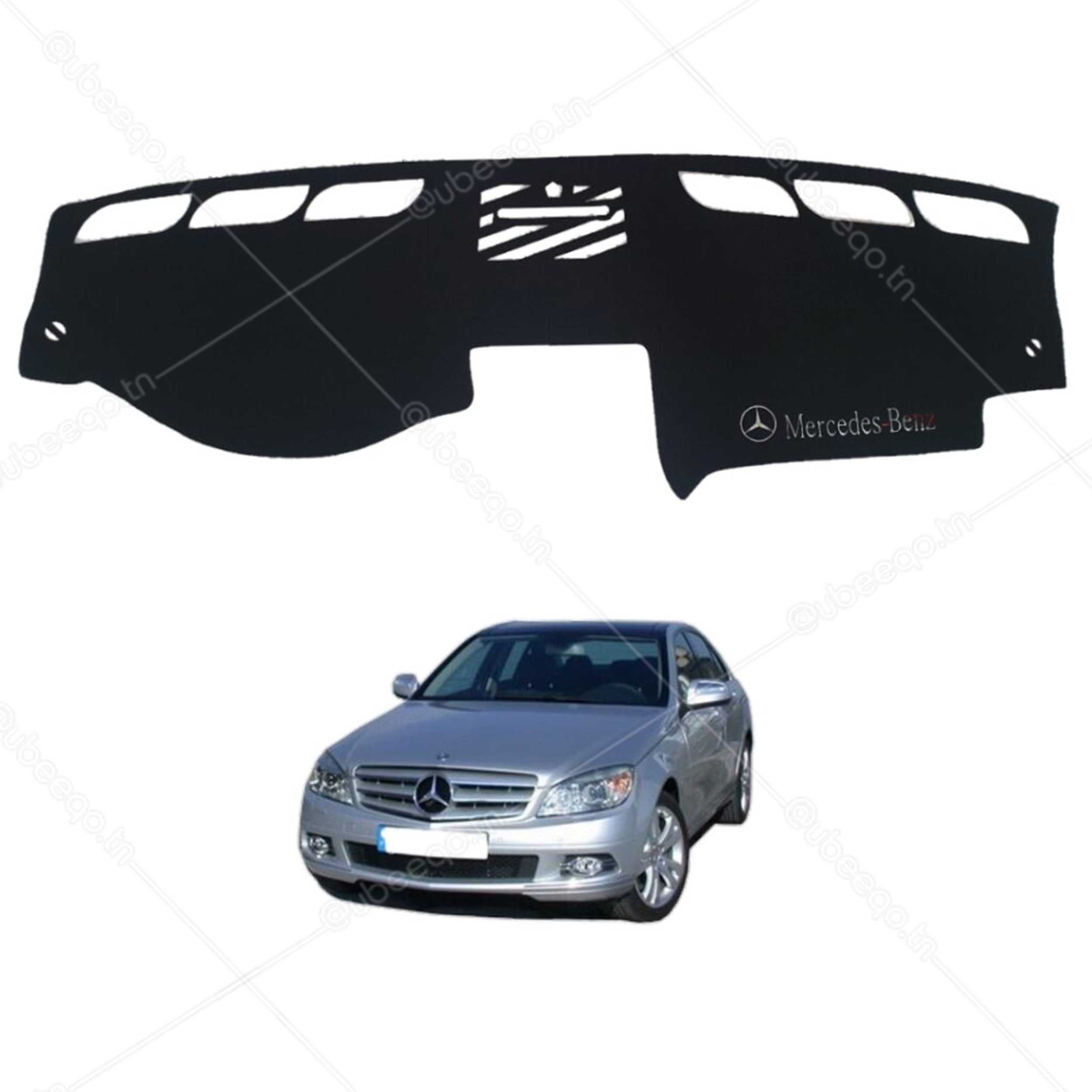 Tapis Tableau De Bord Mercedes C-class    W204 Phase 1(2007-2010)