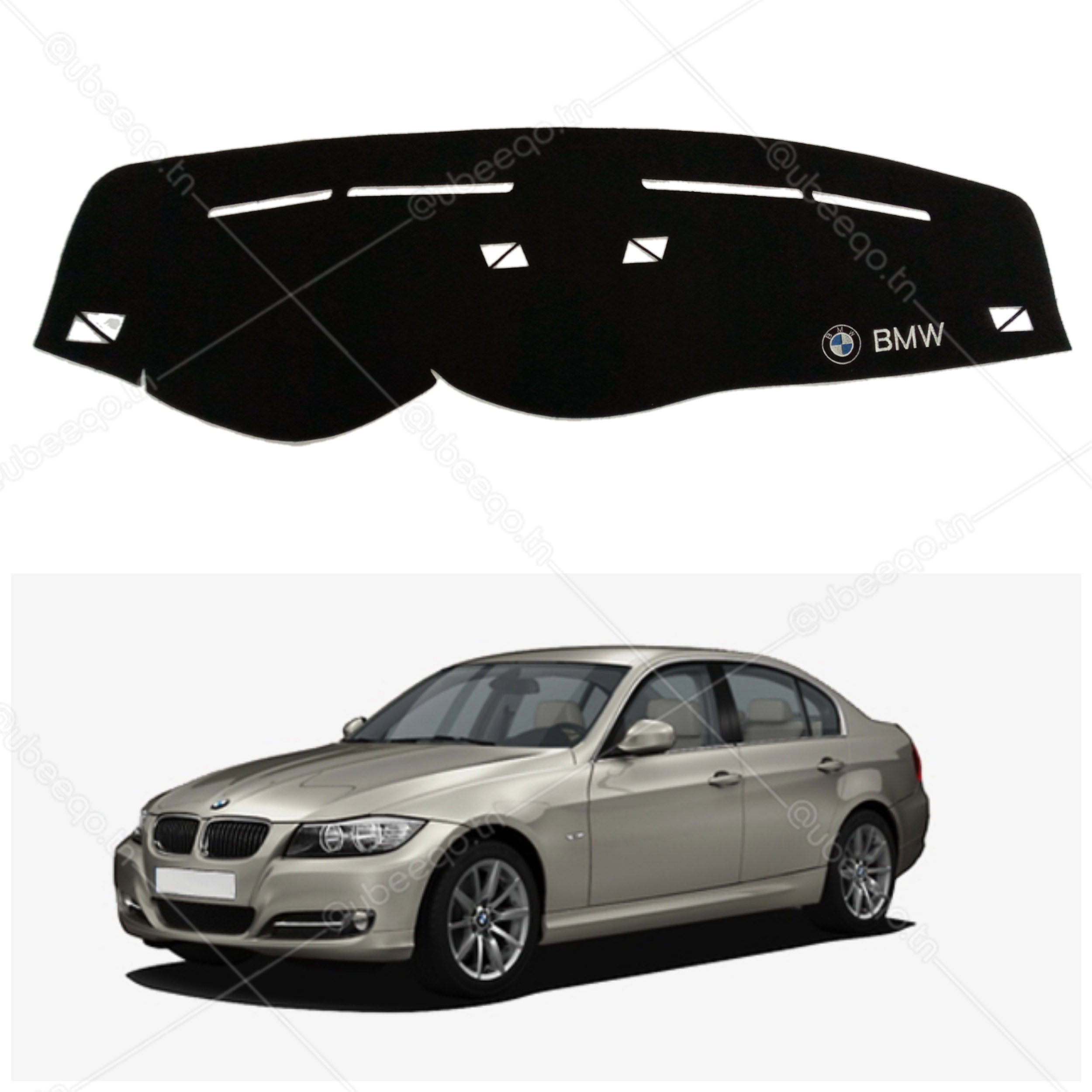 Tapis Tableau De Bord Bmw E90/e91/e92/e93   Series_3    2006-2013  (avec Ecron) 