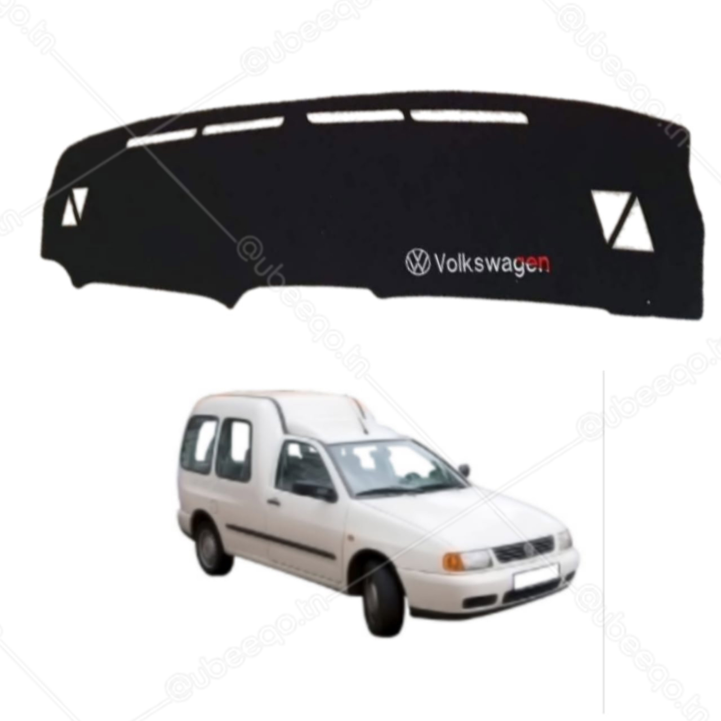 Tapis Tableau De Bord Volkswagen Caddy Van Ancien 1995-2004 Pp3